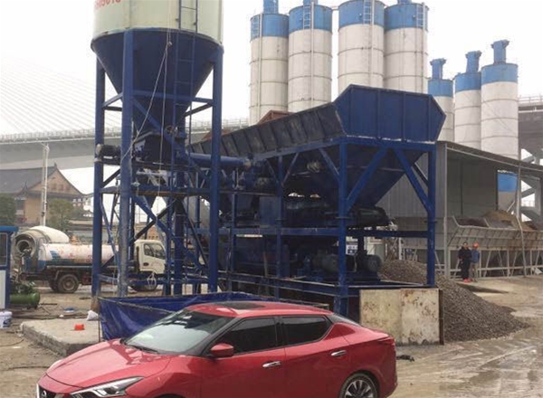 WDJ500型移動水穩一體機溫州工地